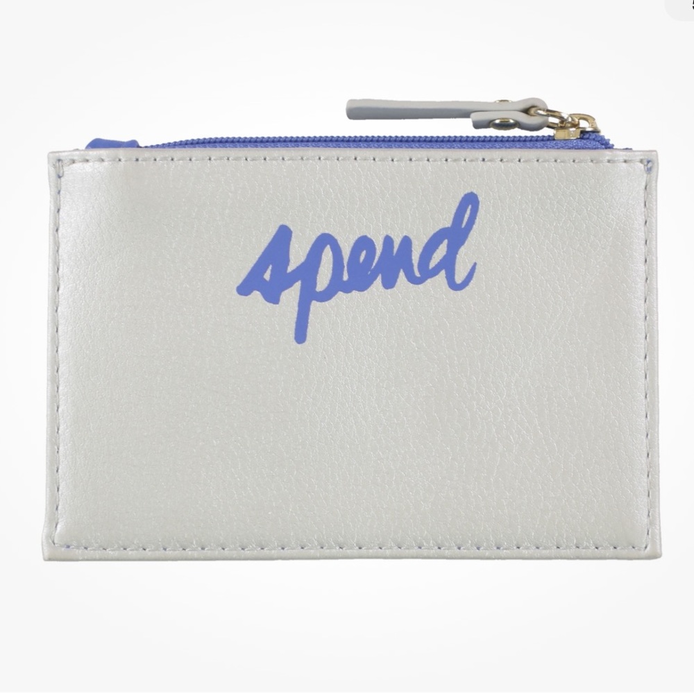 American Eagle Aerie Womens Save/Spend Coin Card Case Wallet
